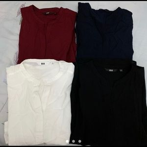 Uniqlo blouses/dress shirts bundle